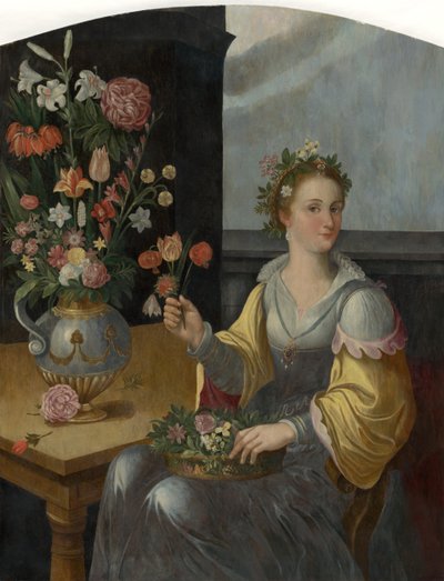 Allegory of Flora by Jean Baptiste de Saive I